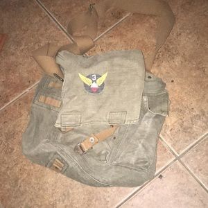 Army Green Vintage Bag